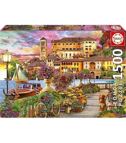 Amazon.com: Educa 1500pc Puzzle Hot Air Balloons : Toys & Games